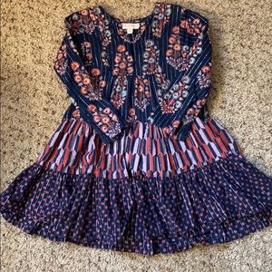 Pick Chicken Peasant Dress - 4T